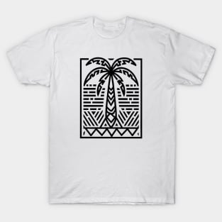 Palm Tree (Black) T-Shirt